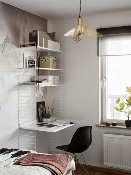 Corner Home Office Design