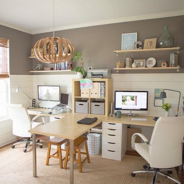 Home Office Design For Two
