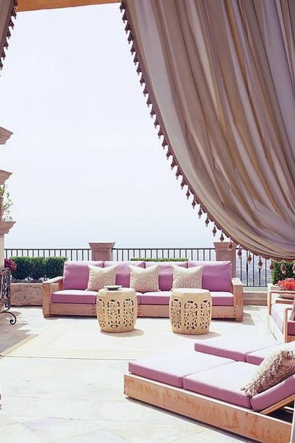 Fabulous Moroccan terrace exudes elegance and opulence 1
