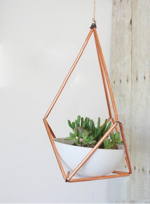 Geometric Triangle Planter
